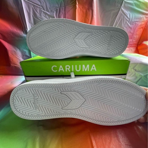 Cariuma, SALVAS White Leather Sneaker unisex - Picture 3 of 3